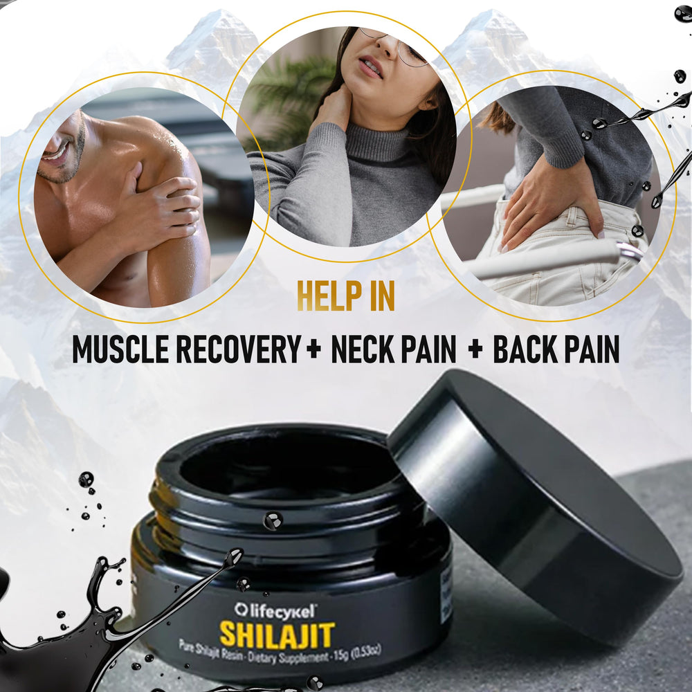 Life Cykel Pure Shilajit Resin foil packaging appears travel-friendly.