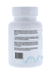 LIFEDNA Methyl + Methylfolate capsules close-up emphasizes nine-ingredient formula