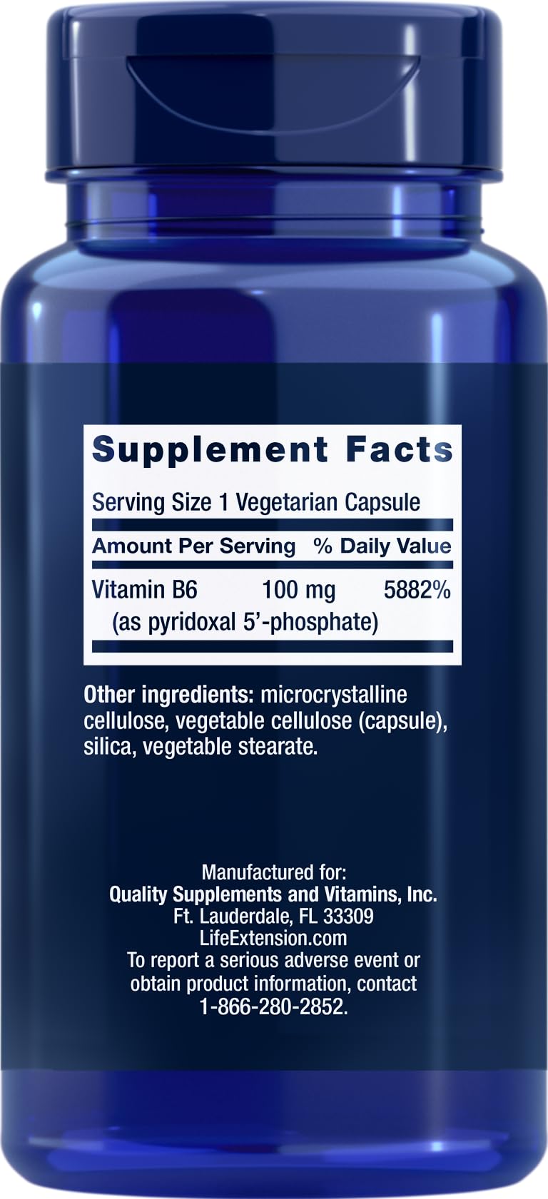 Life Extension P5P 90 capsules pack highlighting value for a two-bottle set