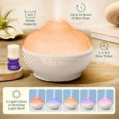 Lifelines Cloud Diffuser auto-shutoff ensures safe extended use.