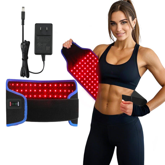 Generic Lifelt8um red light belt on back for targeted muscle support.