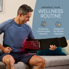 LifePro Allevared Belt controls panel enables customizable therapy sessions