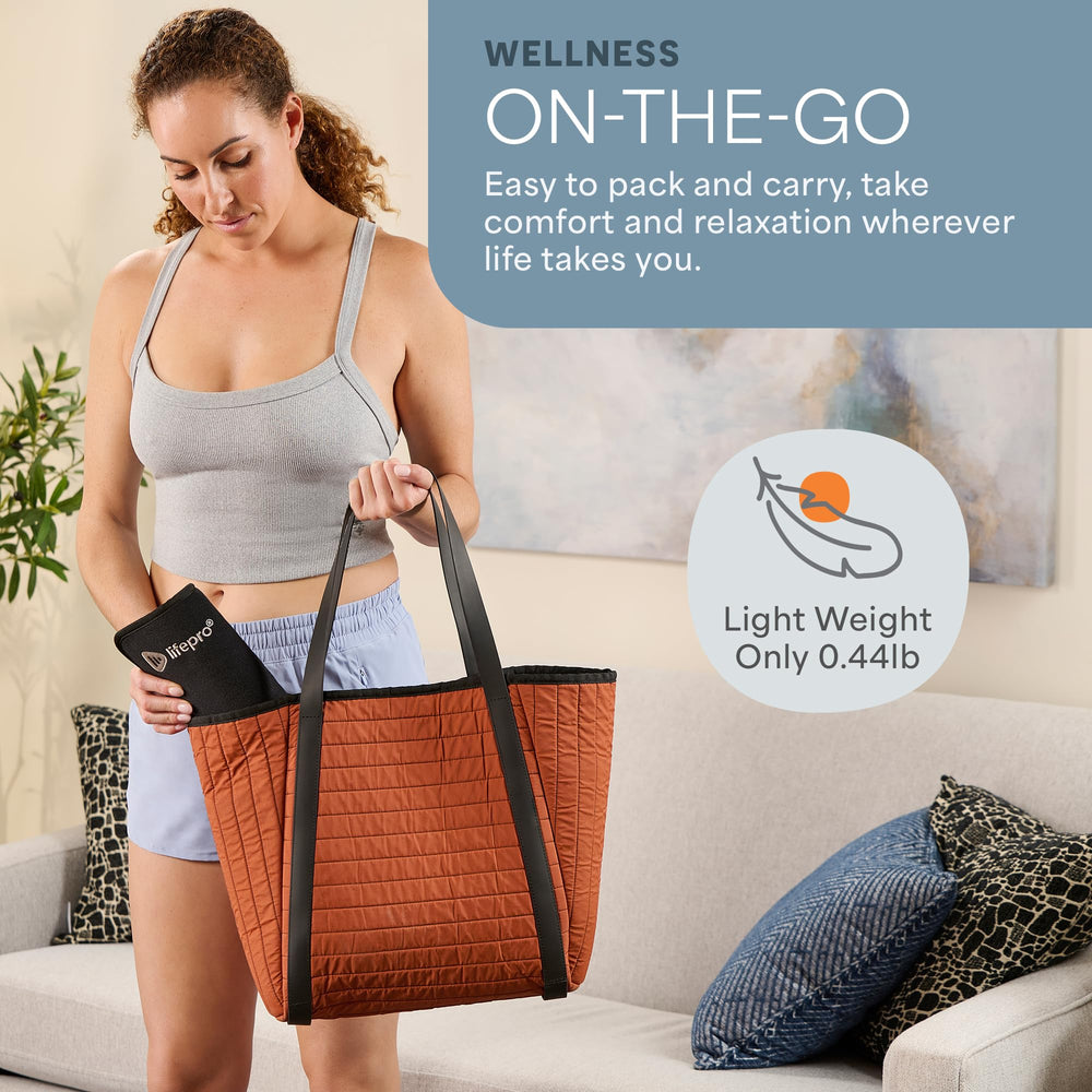 LifePro belt supports athletes with quick post workout sessions for convenience.