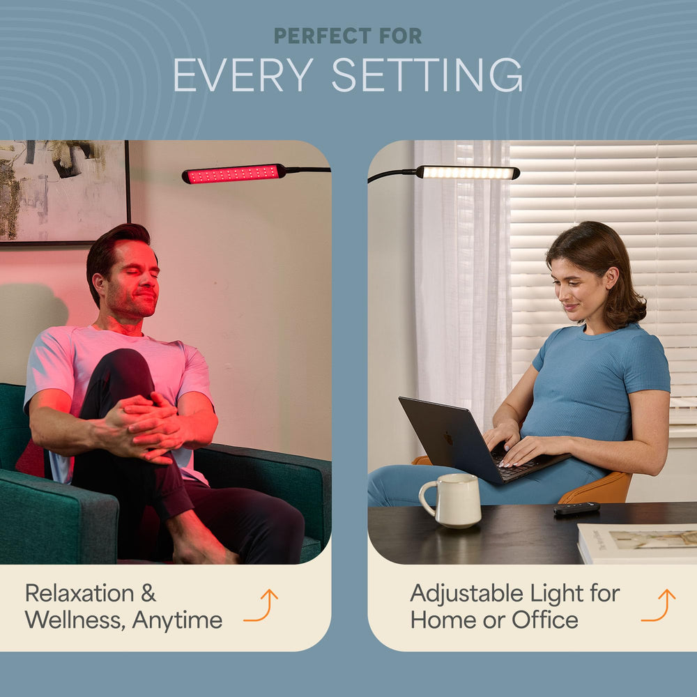 LifePro Lumaglow dual-head setup offers broad light coverage for focused sessions