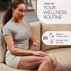 LifePro Lumicure Mini pocket-size design for portable use anywhere.