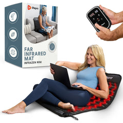 LifePro portable infrared heating mat setup for at home relief and relaxation