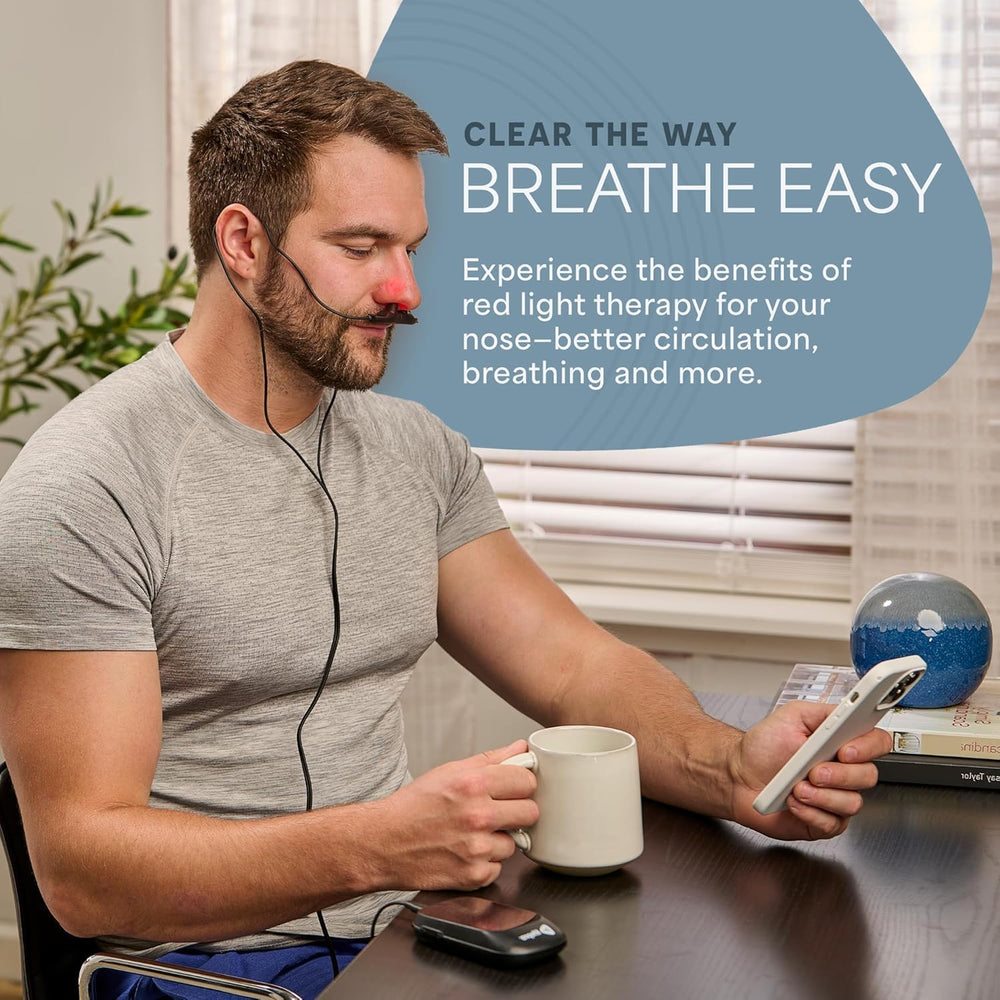 Rechargeable LifePro device demonstrated with long battery life for travel.