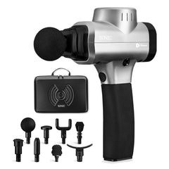 LifePro Sonic massage gun with six speeds for targeted deep tissue relief.