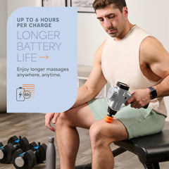 LifePro Sonic delivers quiet percussion for focused recovery sessions.