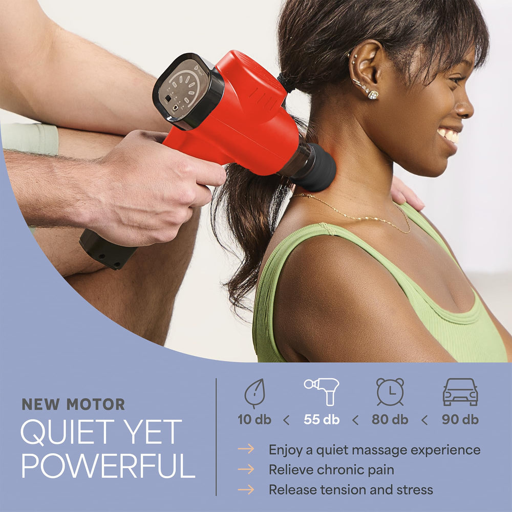 LifePro travel case for the massage gun and heads