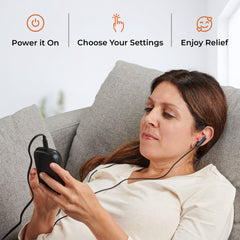 LifePro red light device easily carried for anytime, anywhere sinus comfort.