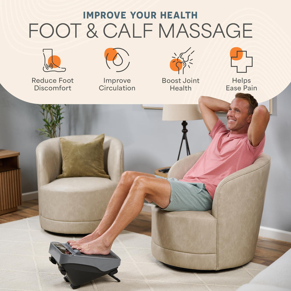 LifePro VibraFlow rolling-arch massage focuses on soothing the sole and arch area.