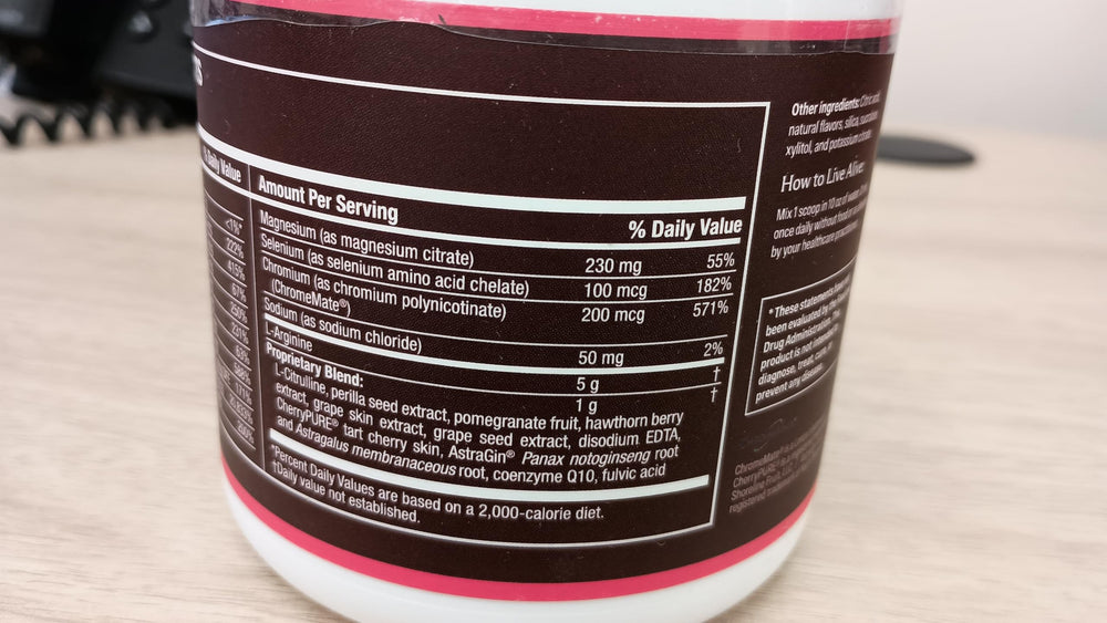 Life's Fortune dosing guide on the tub supports simple, reliable usage.