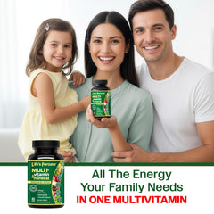 Life's Fortune energy-scene with vibrant fruits suggests natural boosts