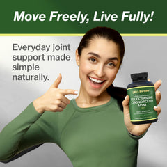 Life's Fortune Glucosamax packaging emphasizes quality and purity