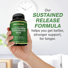 Life's Fortune Glucosamax tablets ready for daily joint comfort