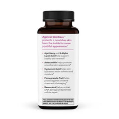 LifeSeasons Ageless Skincare capsules for daily skin support and hydration.