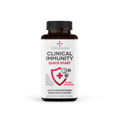 LifeSeasons Clinical Immunity bottle front for daily immune support