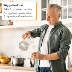 LifeSeasons GS Stabili-T ingredients scene with bilberry and alpha lipoic acid