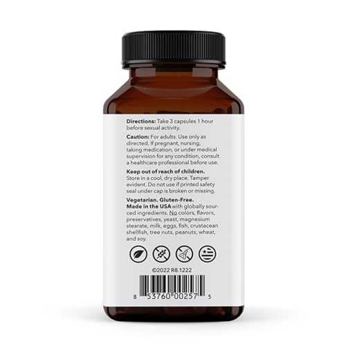 Serving suggestion showing three Masculini-T capsules daily for ongoing energy.