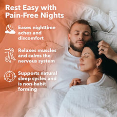 LifeSeasons Relieve-R PM bottle pour, convenient night-time dosing for a calming routine.
