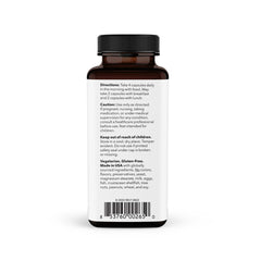 lifeseasons stem boost-r ingredients close-up featuring spirulina and blueberry