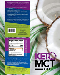 LifeSense C8 MCT Oil in coffee; flavorless energy boost.