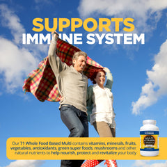 LifeSource Complete Multi capsules neatly stacked suggesting easy daily supplementation.