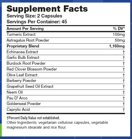 LifeSource Vitamins Anti-B capsules closeup highlights natural ingredients for lung wellness.