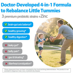 Life-Space Children IBS Support powder dissolving in water for easy mixing.