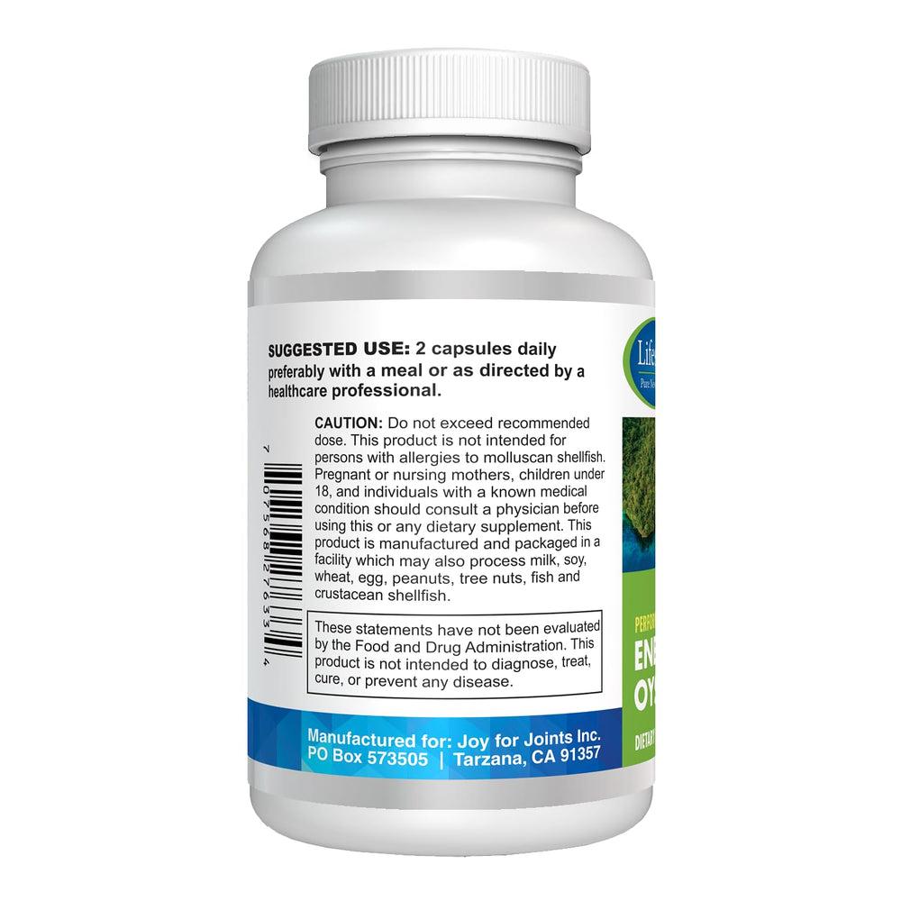 Lifespan Pure Energize third party tested stamp signals quality assurance.