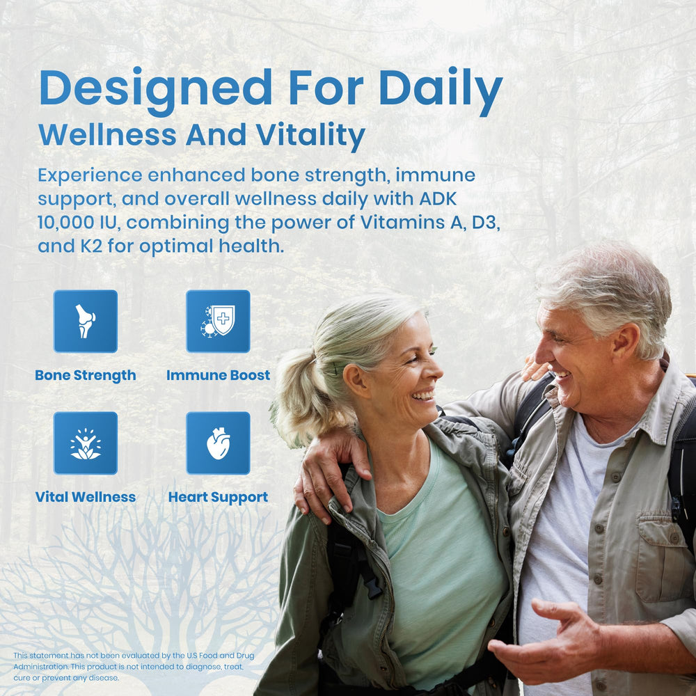 LifeStrength ADK10 MK-7 visual underlines bone-support potential