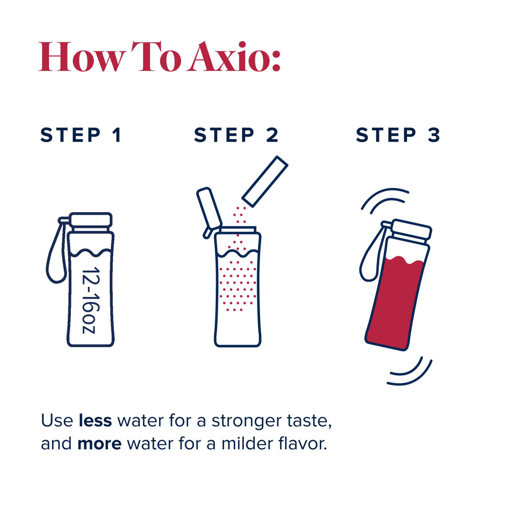 LifeVantage AXIO lifestyle scene with an active person post-workout