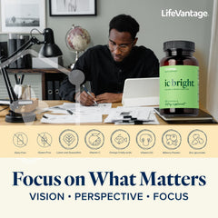 LifeVantage IC Bright outdoor scene illustrating proactive eye health during sun exposure