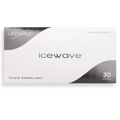 LifeWave IceWave patches in sleeve packaging for quick, drug-free support during activity