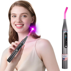 LifeZoom 3-in-1 light therapy wand for lips and face soothing relief