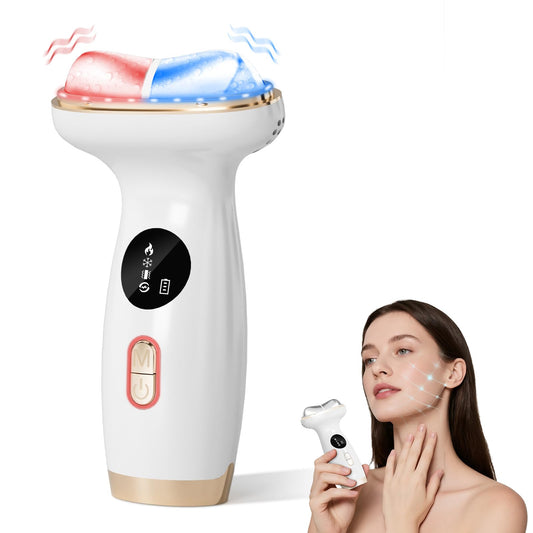 Lifiora red light face neck massager for at-home spa-like relaxation.