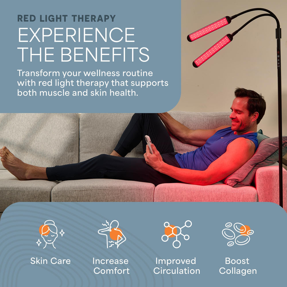 LifePro Lumaglow reading mode provides bright illumination for focused study