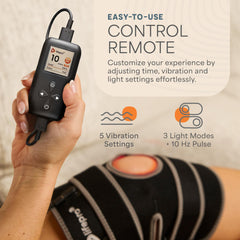 LifePro USB-C charging port on the knee brace for flexible charging