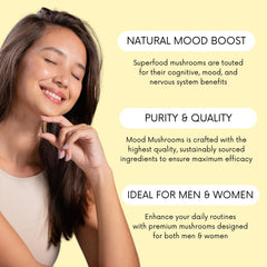 Lifted Naturals Mood Mushrooms pour, demonstrating easy dosage practice.