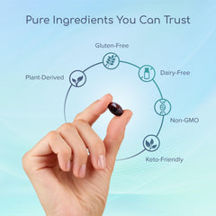 Lightbody Total Eye Health+ MaquiBright extract boosts antioxidant-rich hydration.