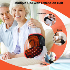 LightinMax knee brace offering five heating levels for personalized warmth