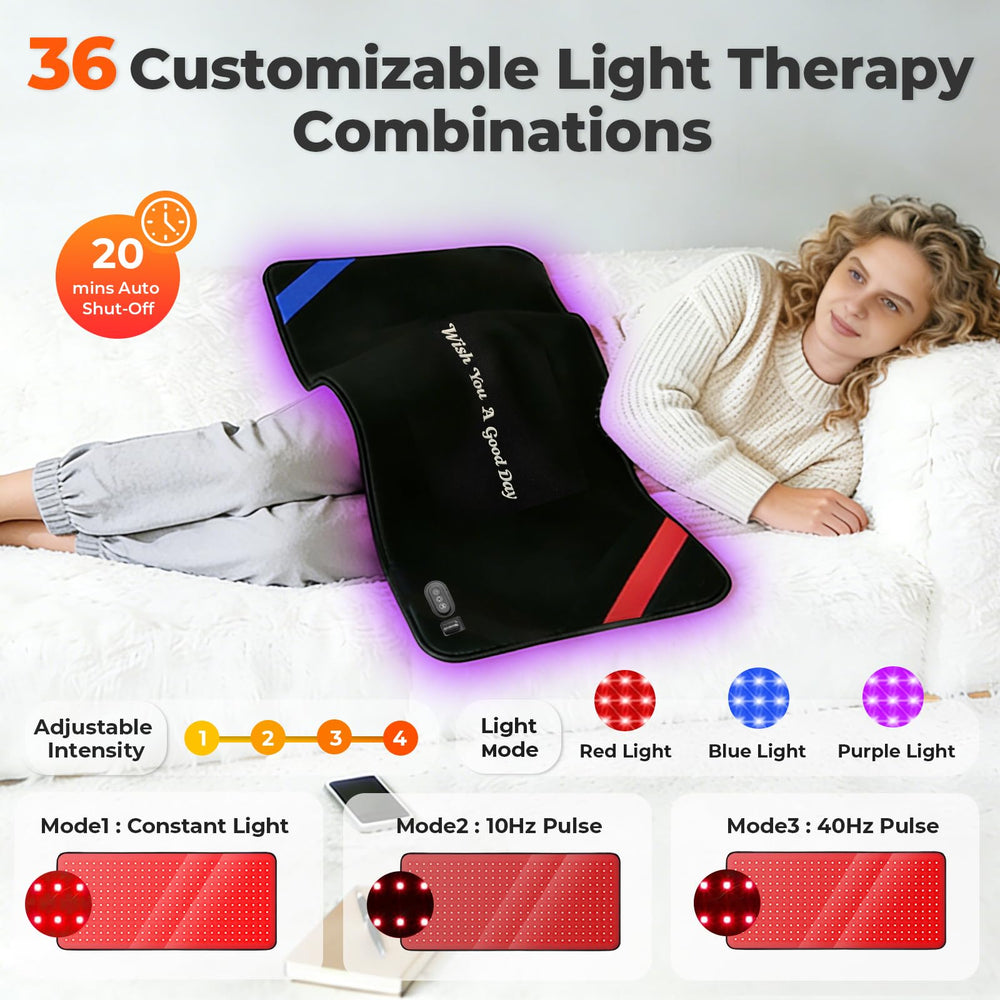 LIGHTIUM embroidery detail on the pad adds a practical, gift-ready touch.