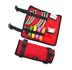 Lightning X Products airway contents with NPA and OPA ready for quick access.