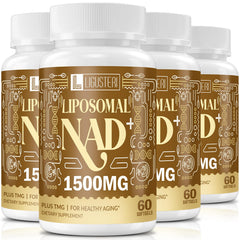 Ligusteri liposomal NAD+ bottle for daily energy support.