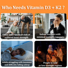 LIIFE D3 K2 ingredients graphic notes magnesium glycinate and MK7/MK4 synergy