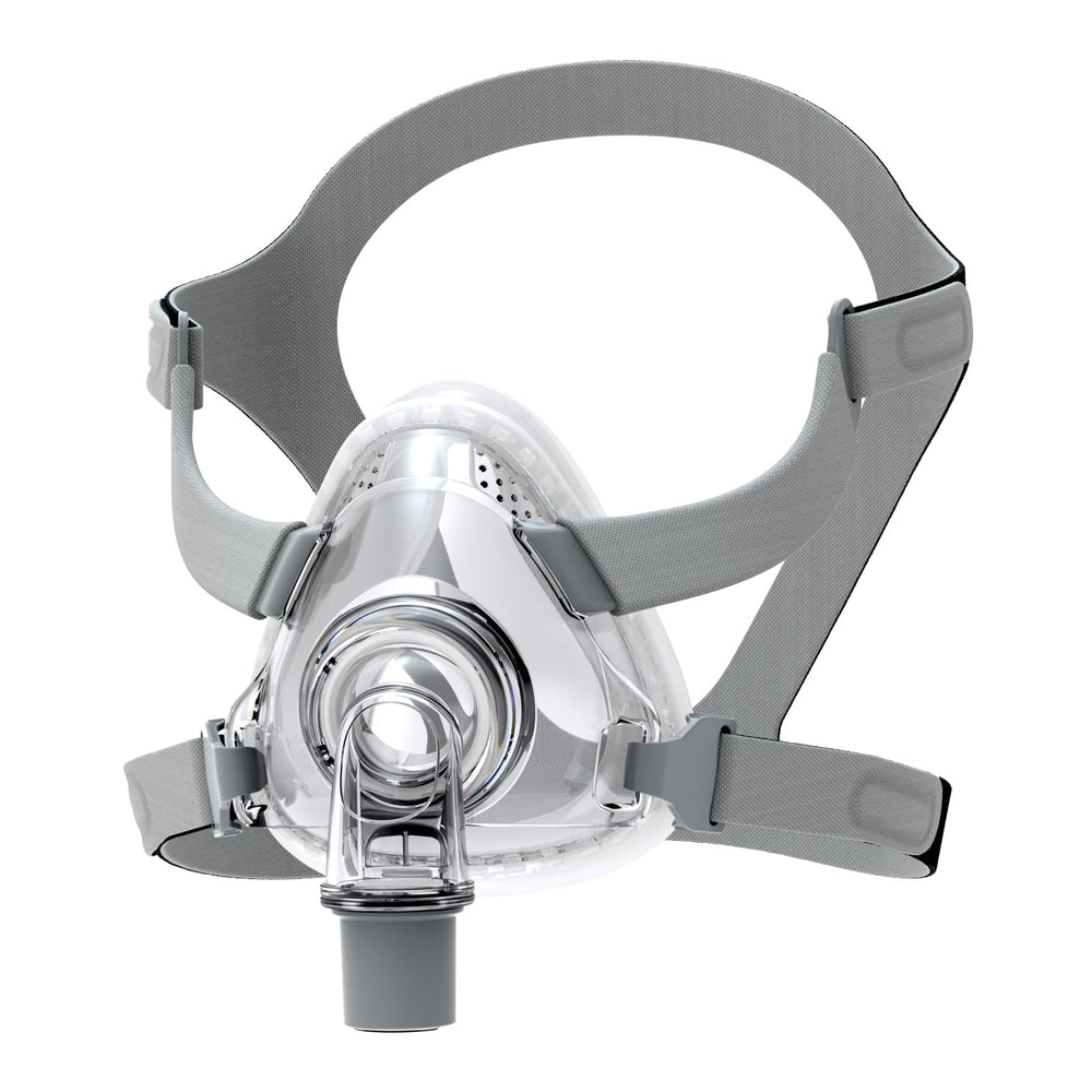 Likjhbn full-face CPAP mask front view for a secure nose-to-mouth seal