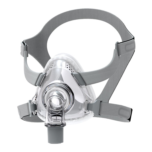 Likjhbn full-face CPAP mask front view for a secure nose-to-mouth seal
