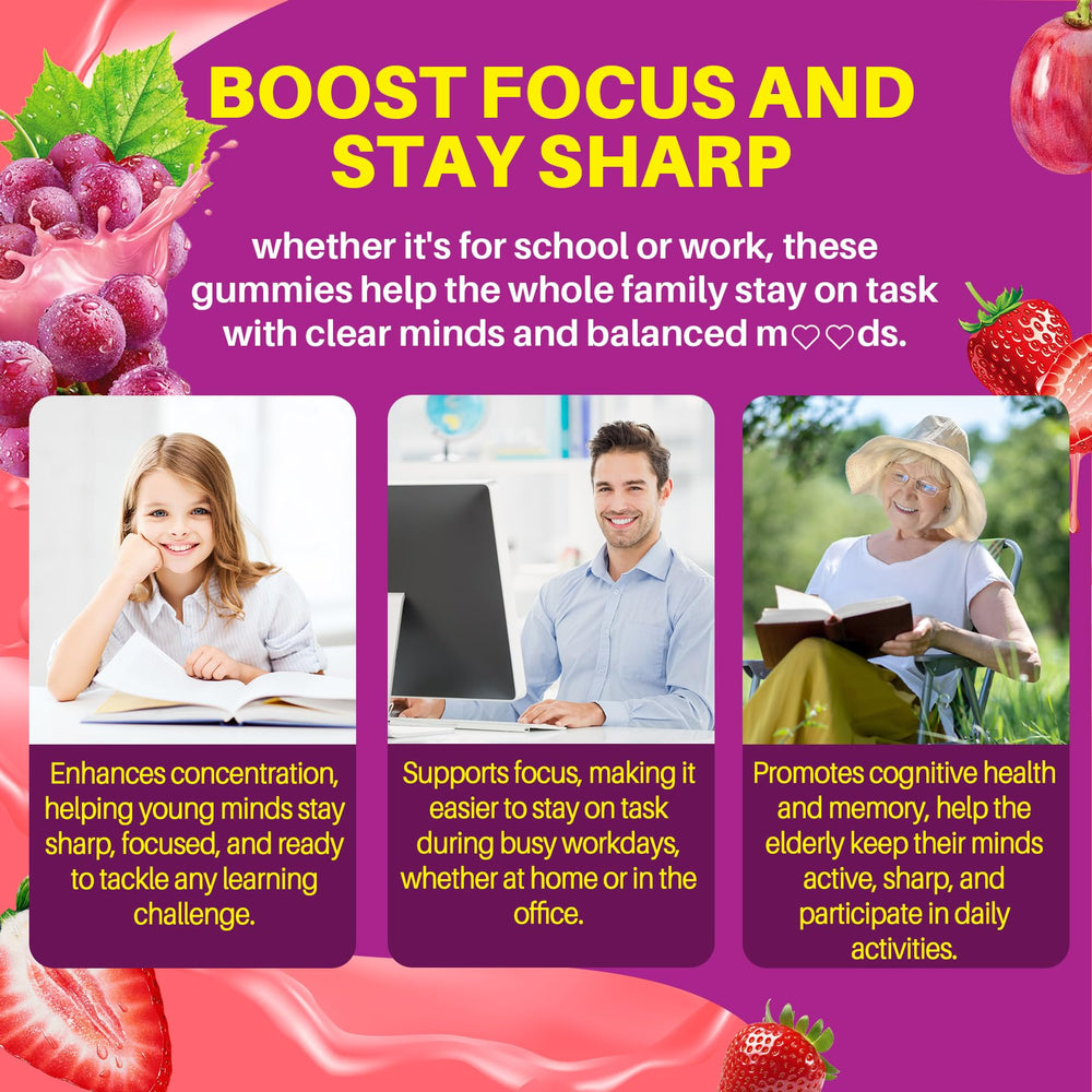 Ingredient glass with 5HTP and Ashwagandha highlighting natural extracts in LILICARE gummies.