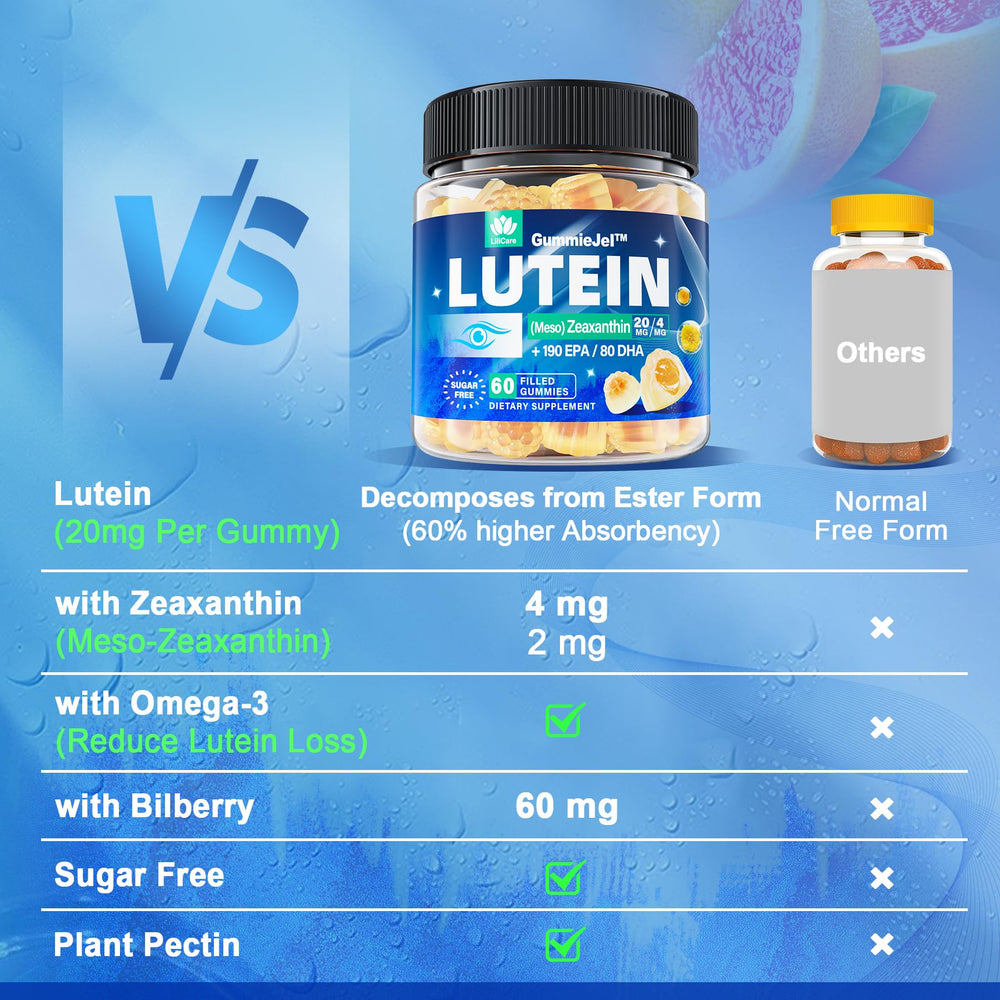 LILICARE daily-use bottle representing adult eye health routine